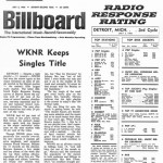 WKNR Radio Response Billboard July 2, 1966.