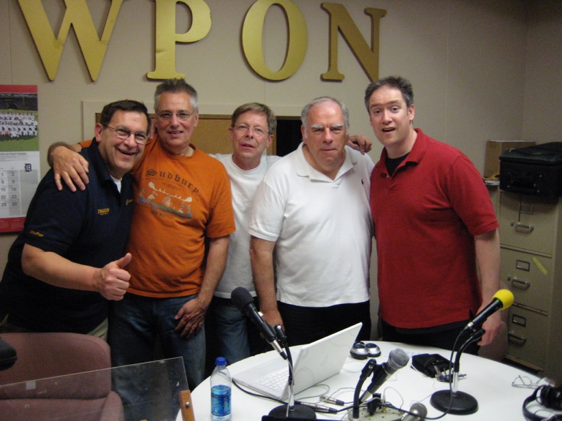 Art Vuolo, George Griggs, Michael Collins, Jimmy Hampton and Scott MacKinnon. Photos courtesy Jim Hampton October 28, 2014; 7:48 p.m.