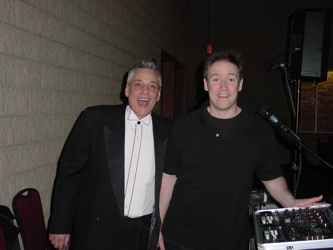 George Griggs with Scott MacKinnon