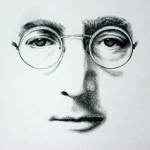 A John Lenon Portrait, faci in sketch by Jilianaa27 (Click image for larger view)