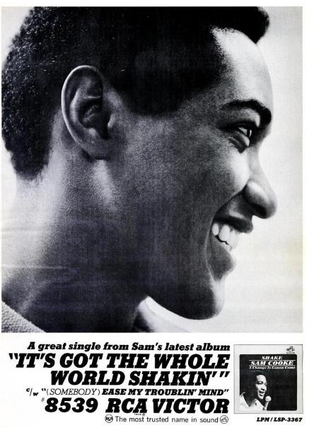 Billboard Ad - Sam Cooke 1963