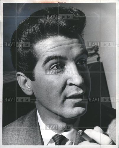 WXYZ-AM 1270 Air Personality Danny Taylor from 1965 (Press Photo)