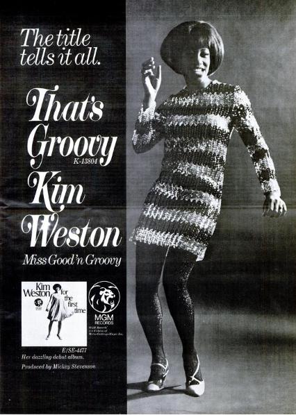 Billboard Ads - Kim Weston  1967