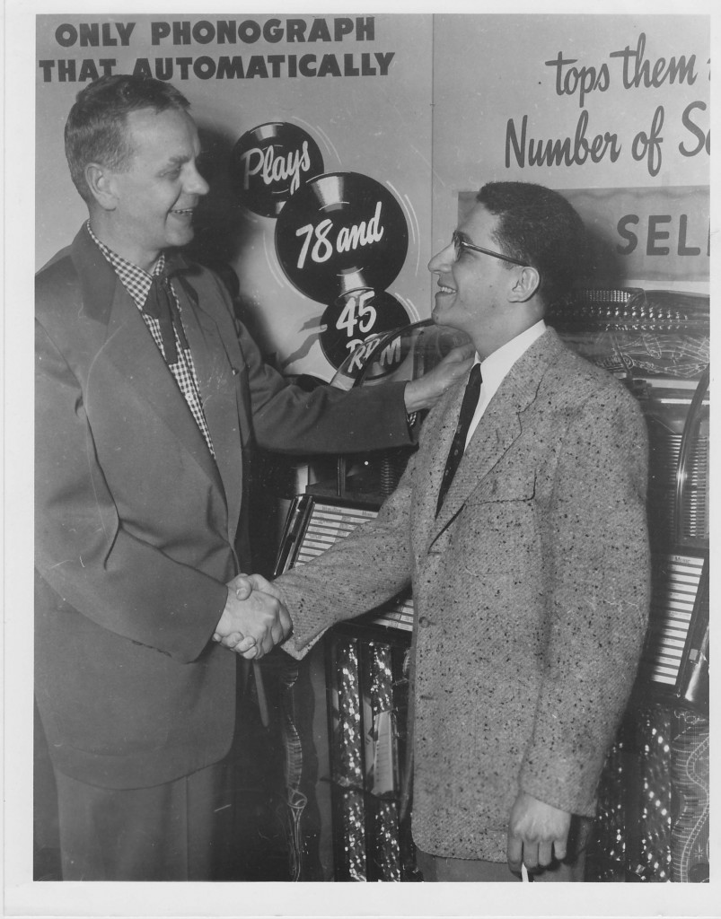 Ed McKenzie With Robin Seymour - Mid To Late 1950's