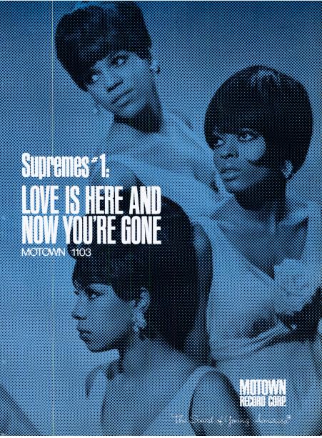 Billboard Ad - Supremes 'Love Is Here...' 1967