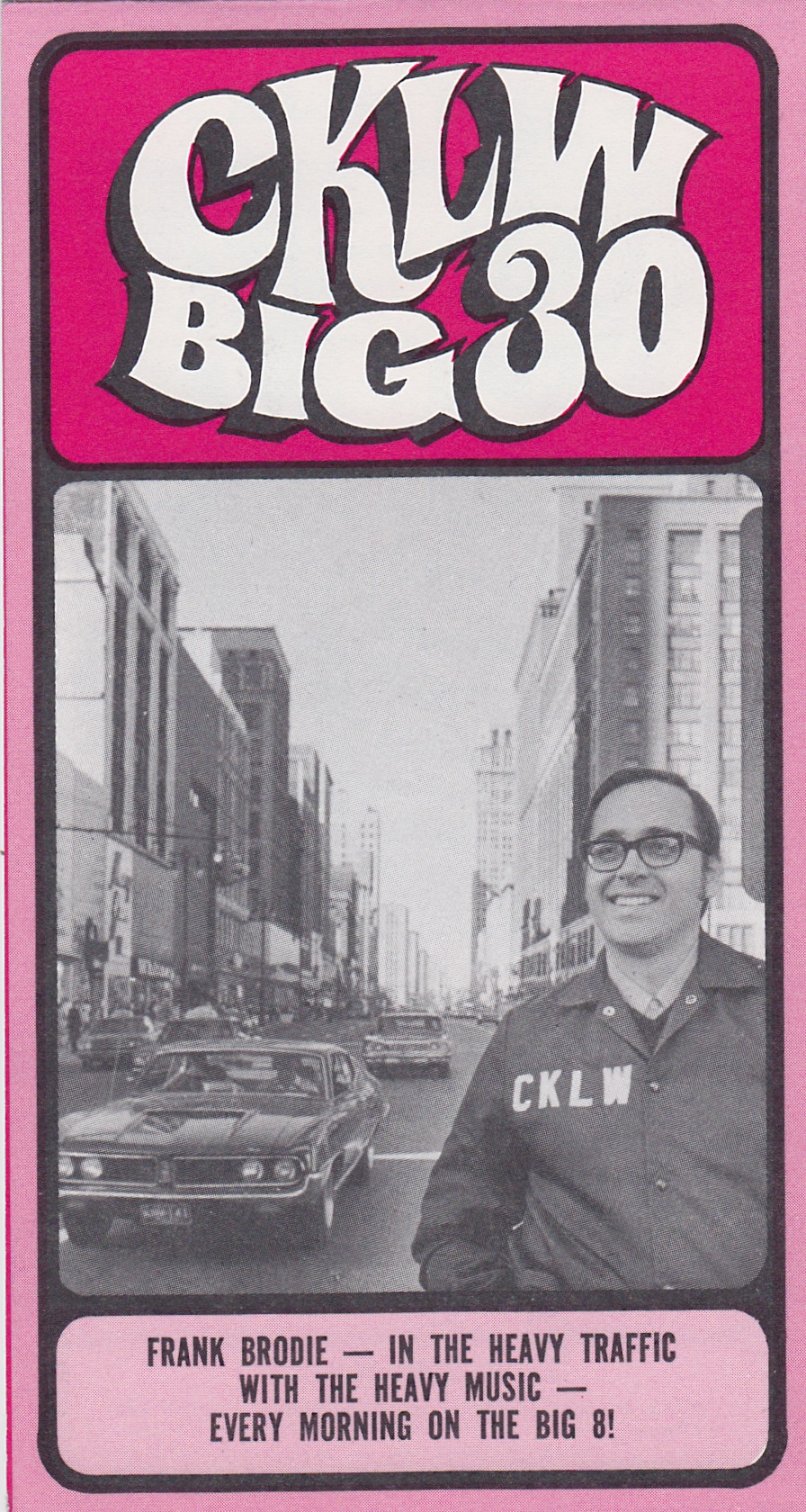 CKLW - OCTOBER 25, 1971 - FRONT