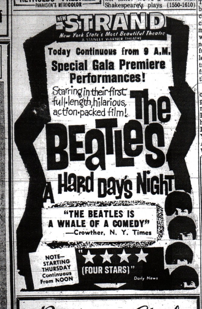 New York gala-premiere, Thursday, August 13, 1964