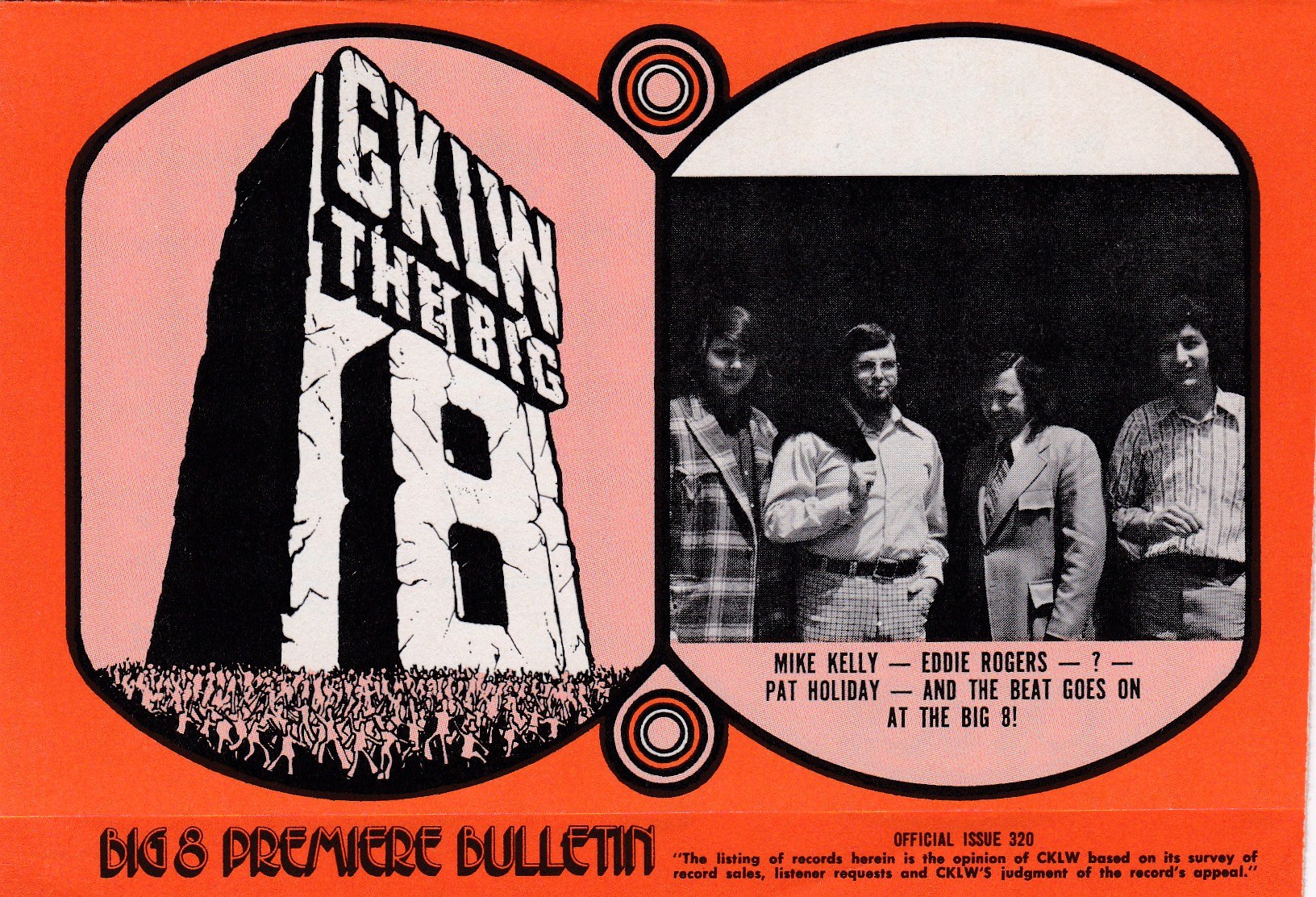 CKLW - MAY 29, 1973 - FRONT